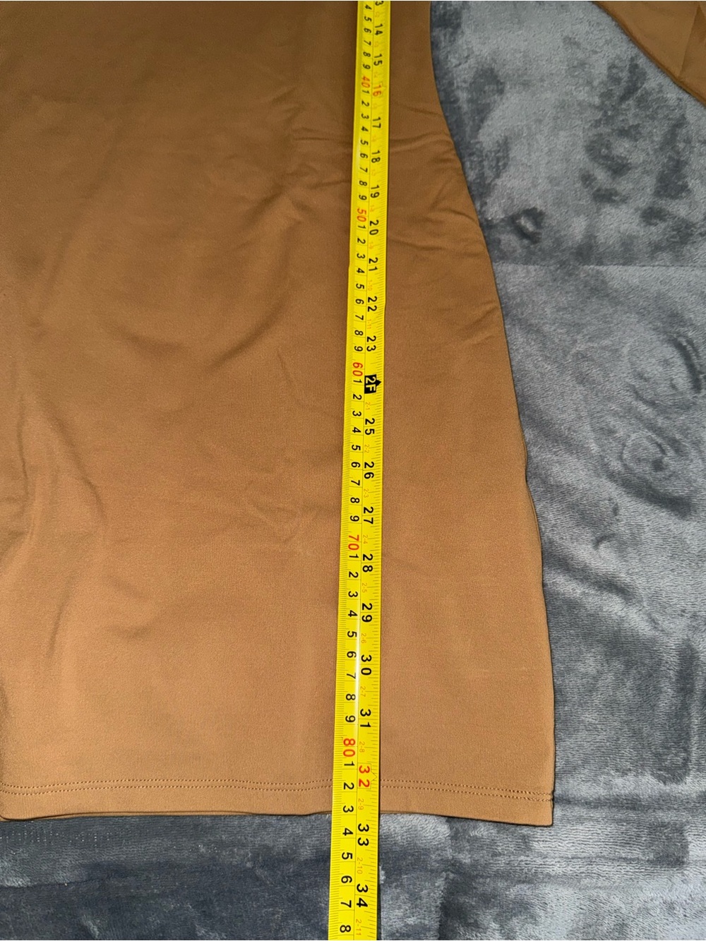Babaton Long-Sleeve Collared Dress in Caramel - Picture 4 of 5